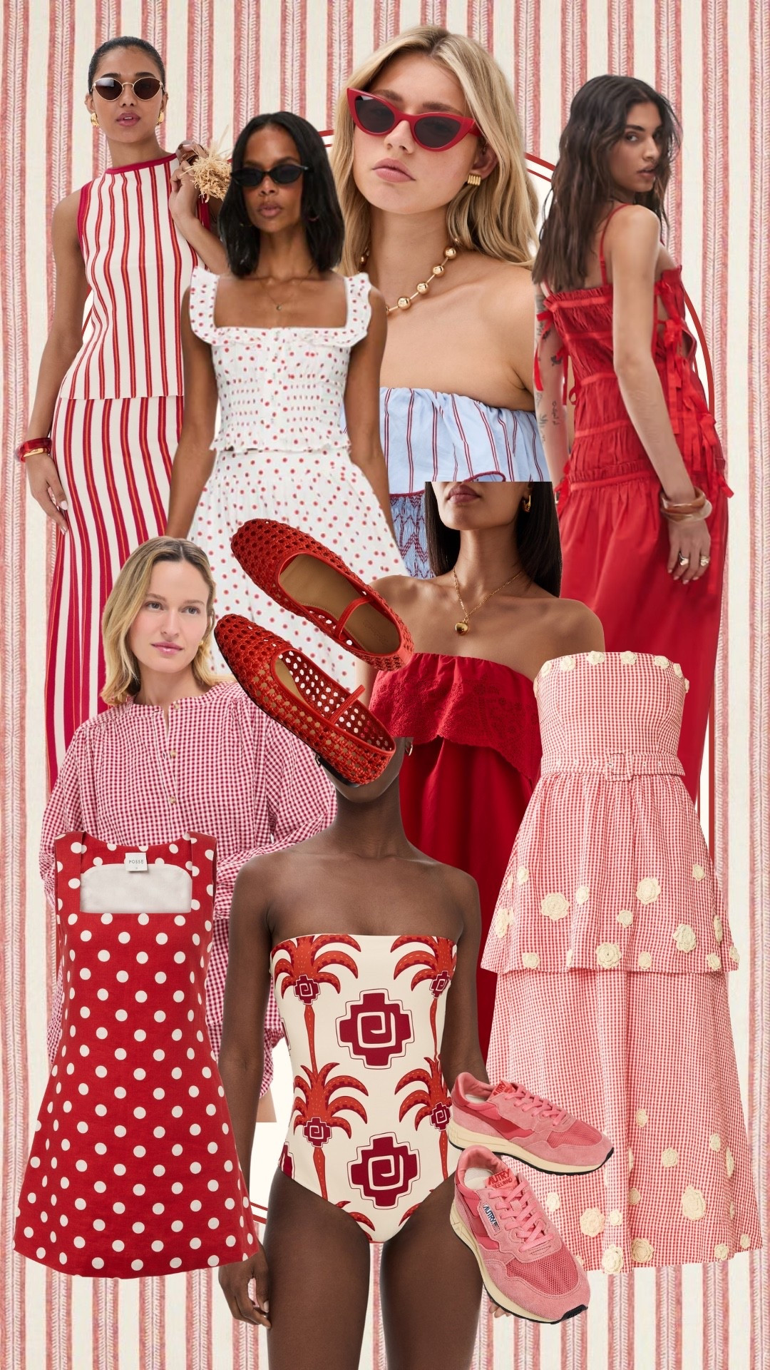 doing a color series this week — starting with RED! Perfect if you need to place any last minute 4th orders before the weekend! 🎈❣️💋🍓🍒🦞

#LTKStyleTip