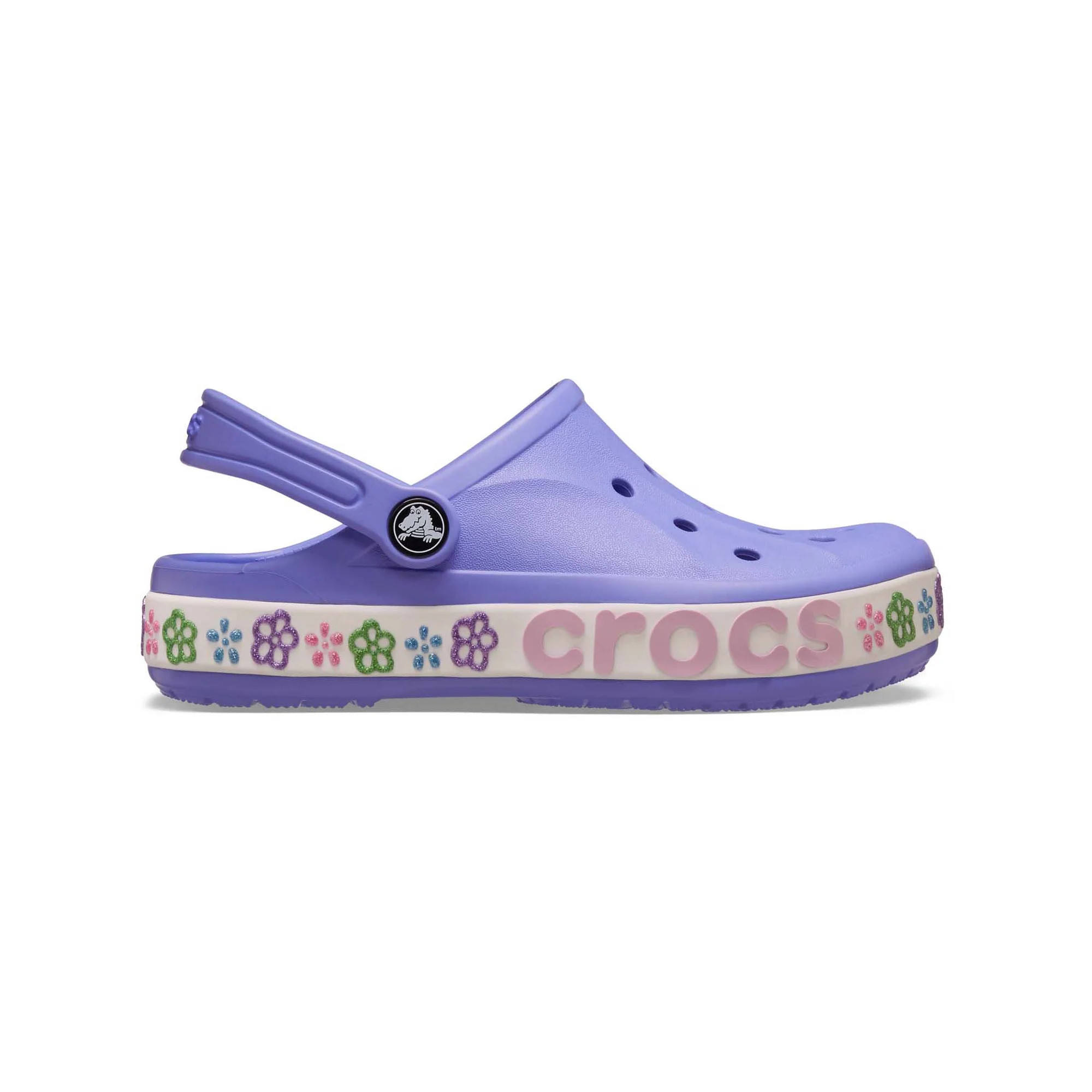 Crocs Toddler & Kids Bayaband Flower Clog | Walmart (US)