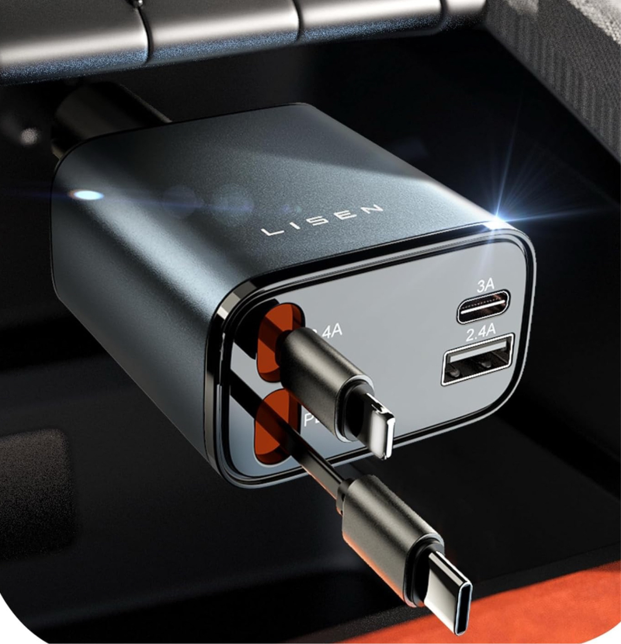 39% off 🎉

LISEN Retractable Car Charger 4 in 1 [69W USB C Car Charger Adapter] for iPhone 16 Car Charger Fast Charging, Gifts for Women Men, Car Accessories USBC Car Charger for iPhone 16 15 14 13 12, Gray

#LTKTravel #LTKMens #LTKSaleAlert