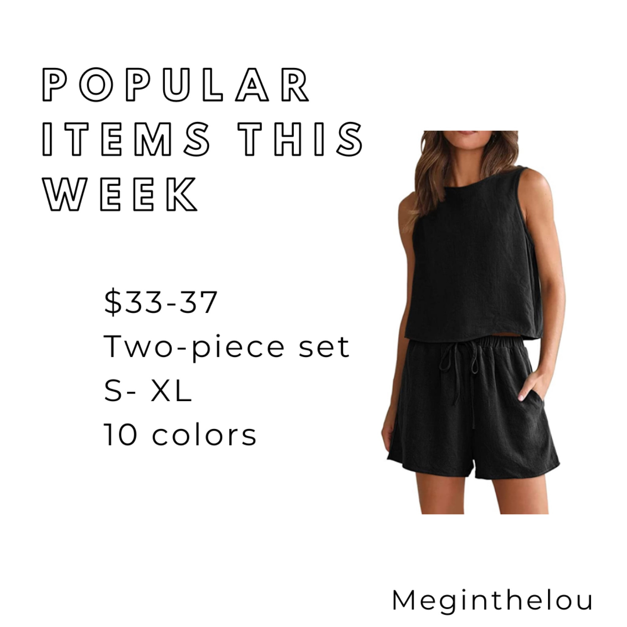 $35-39, two-piece set, 10+ colors, S-XL 

#matchingset #amazon #amazonfinds #summer #summerstyle #summeroutfit 



#LTKstyletip #LTKunder50 #LTKSeasonal