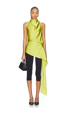 Casona La Joyita Blouse in Lime from Revolve.com | Revolve Clothing (Global)