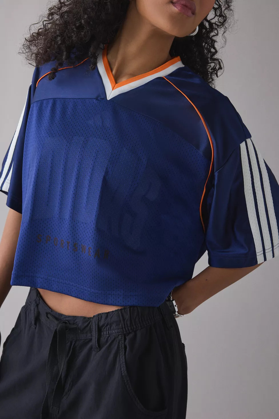 adidas Stadium V-Neck Jersey Tee | Urban Outfitters (US and RoW)