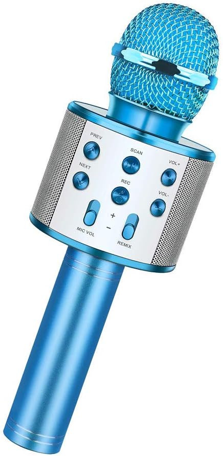 Amazon.com: Wireless Bluetooth Karaoke Microphone,Rechargeable Kids Microphone Karaoke Machine,Pr... | Amazon (US)