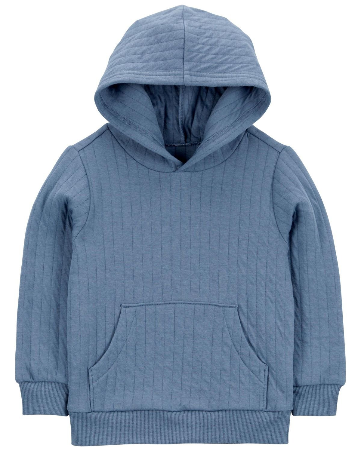 Baby Hooded Quilted Pullover - Blue | Carter's Inc