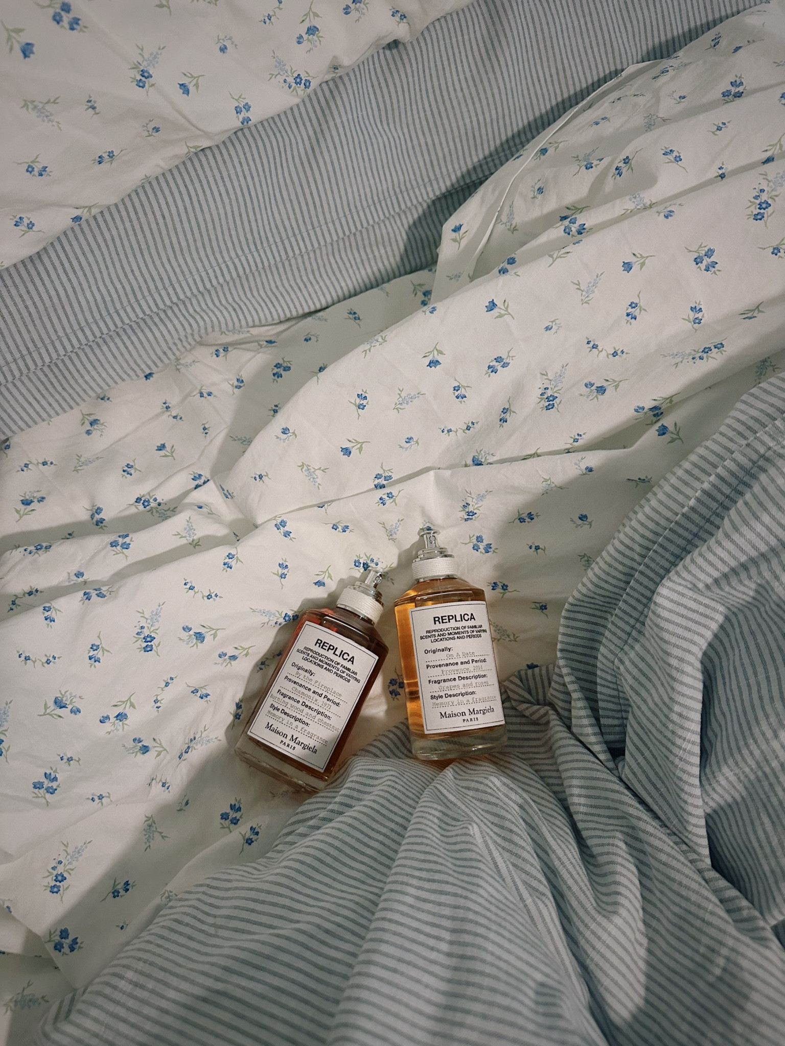Maison Margiela fragrances 
Replica Maison Margiela
Blue floral sheet set
Ralph Lauren sheets
Pinterest girl decor
Pinterest girl room
Scandinavian decor
Scandinavian bedding
Blue bedding 
Blue striped duvet cover 
Scandinavian girl room 

#LTKHome #LTKBeauty