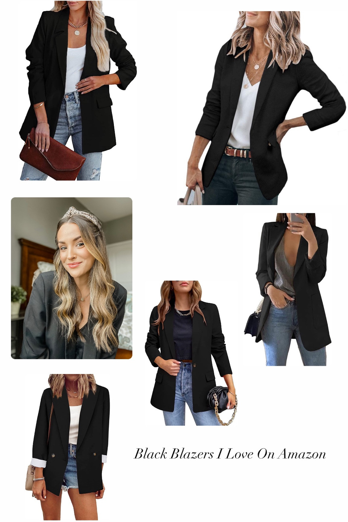 Black Blazers I love on Amazon!! 

#LTKstyletip #LTKFind #LTKunder100