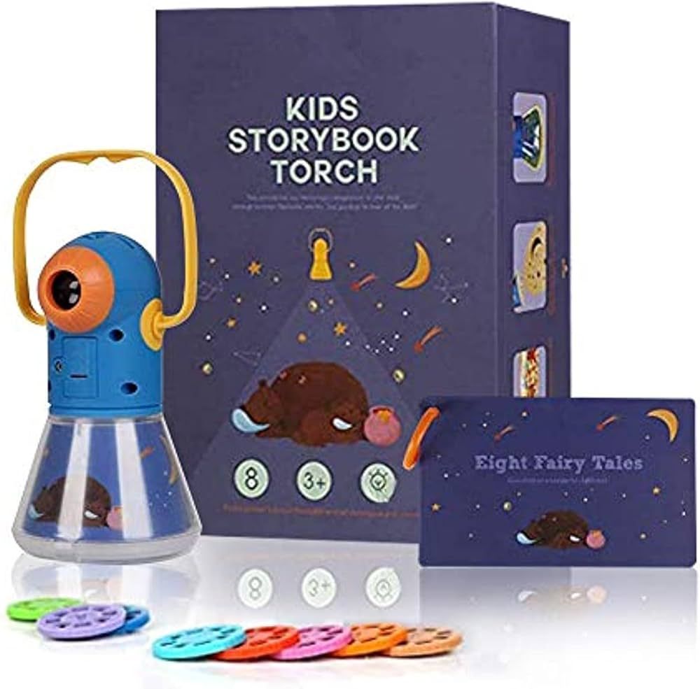 Matteobenni Kids Multifunctional Story Projector, Night Lights Projector Storybook Toy, Education... | Amazon (US)