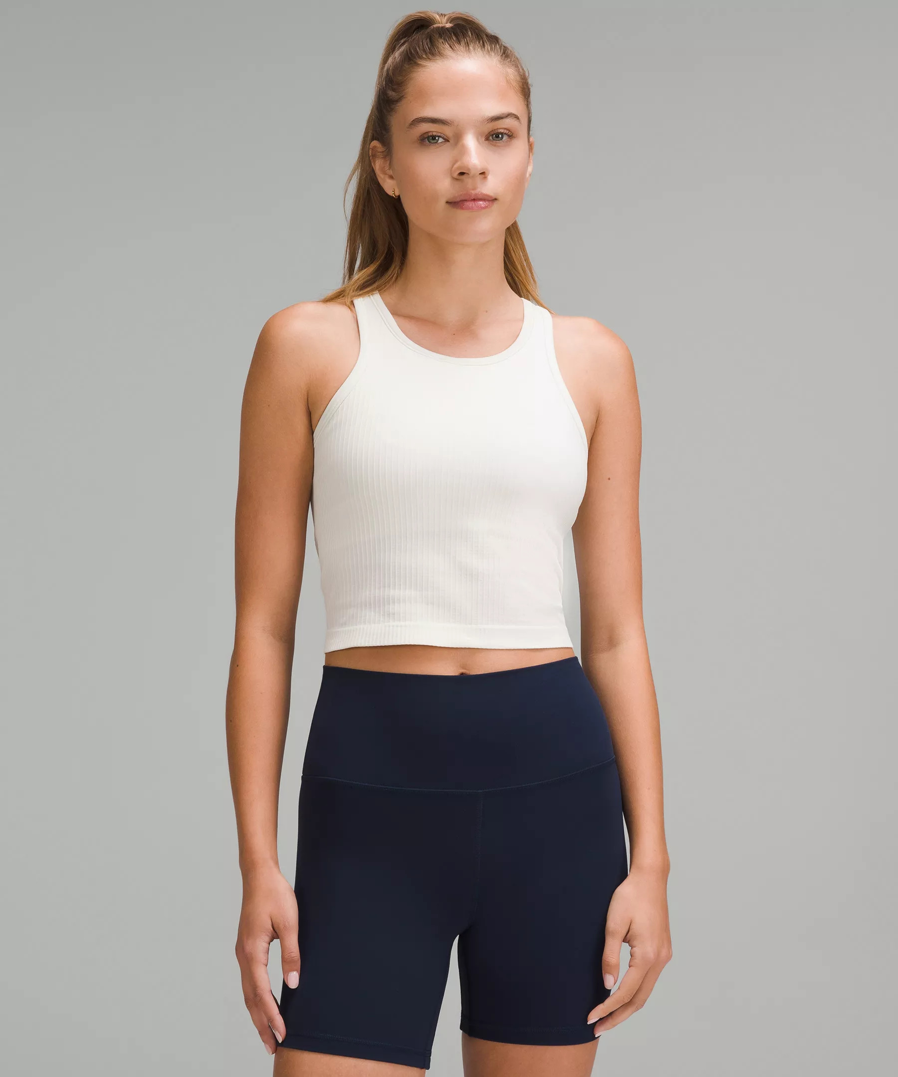 Ebb to Street Cropped Racerback Tank Top | Women's Sleeveless & Tank Tops | lululemon | Lululemon (US)