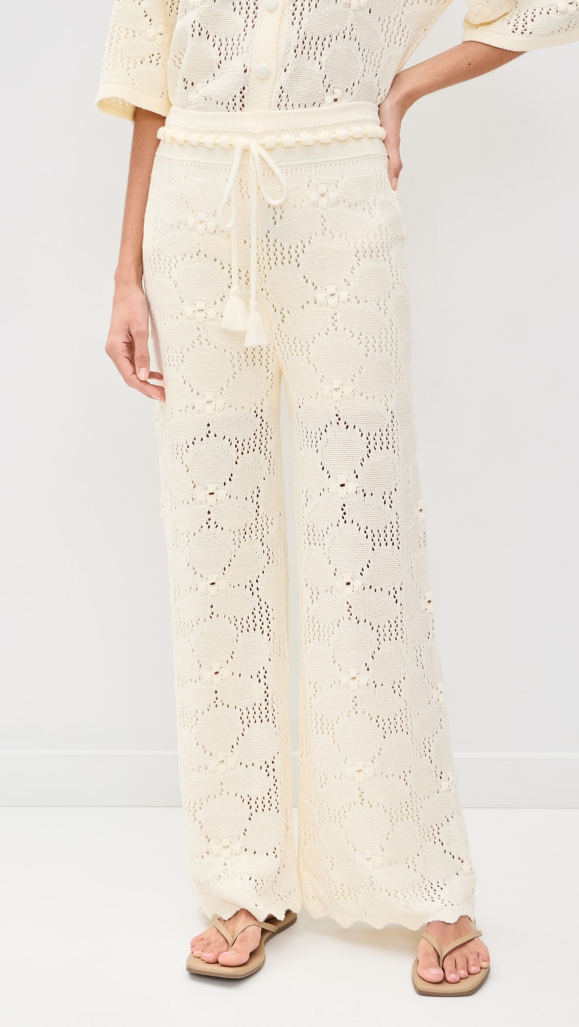 Floral Crochet Pants | Shopbop