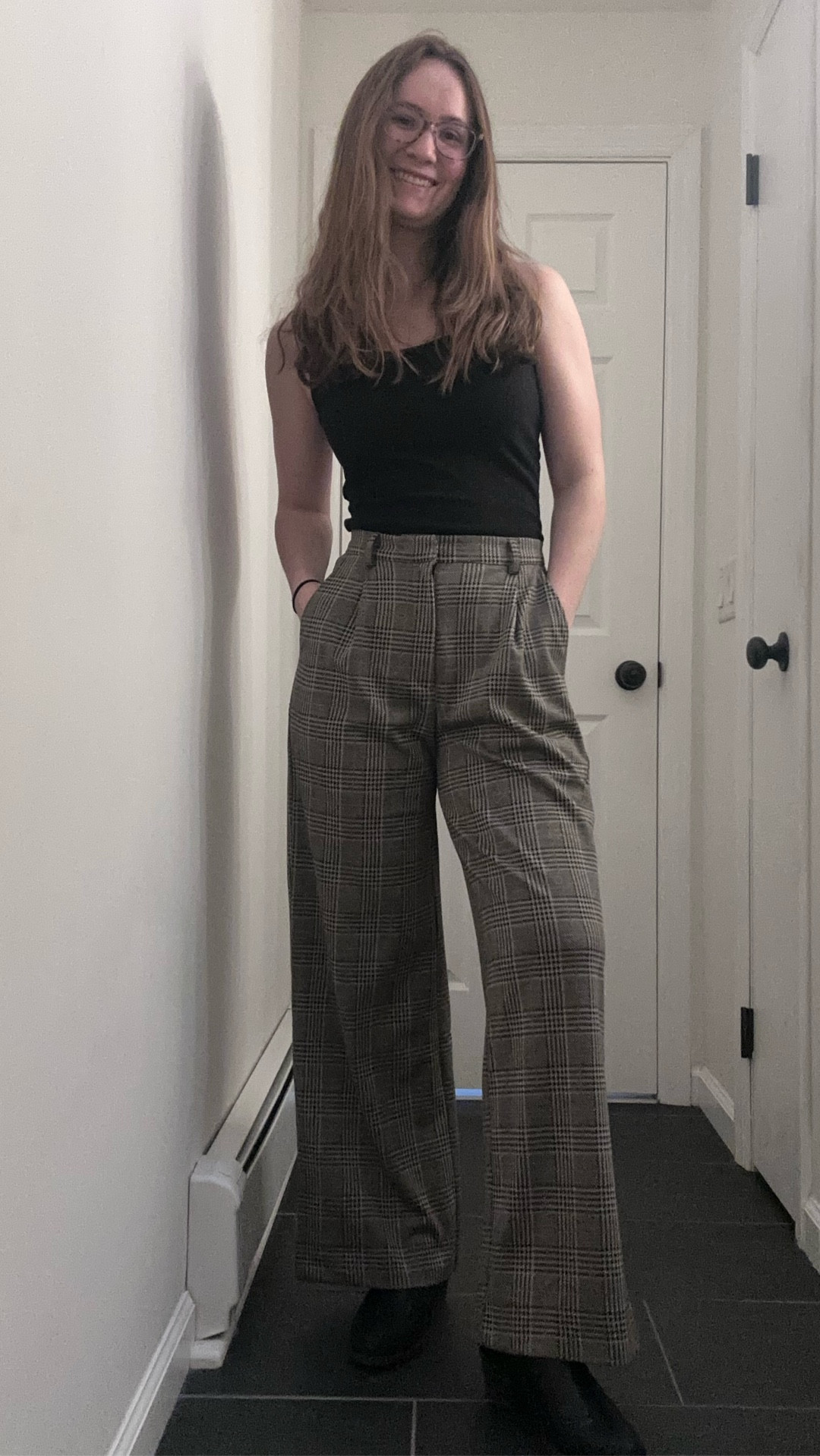 I love these dress pants because they look professional but are super comfortable! 

#LTKWorkwear #LTKmomlife #LTKootd