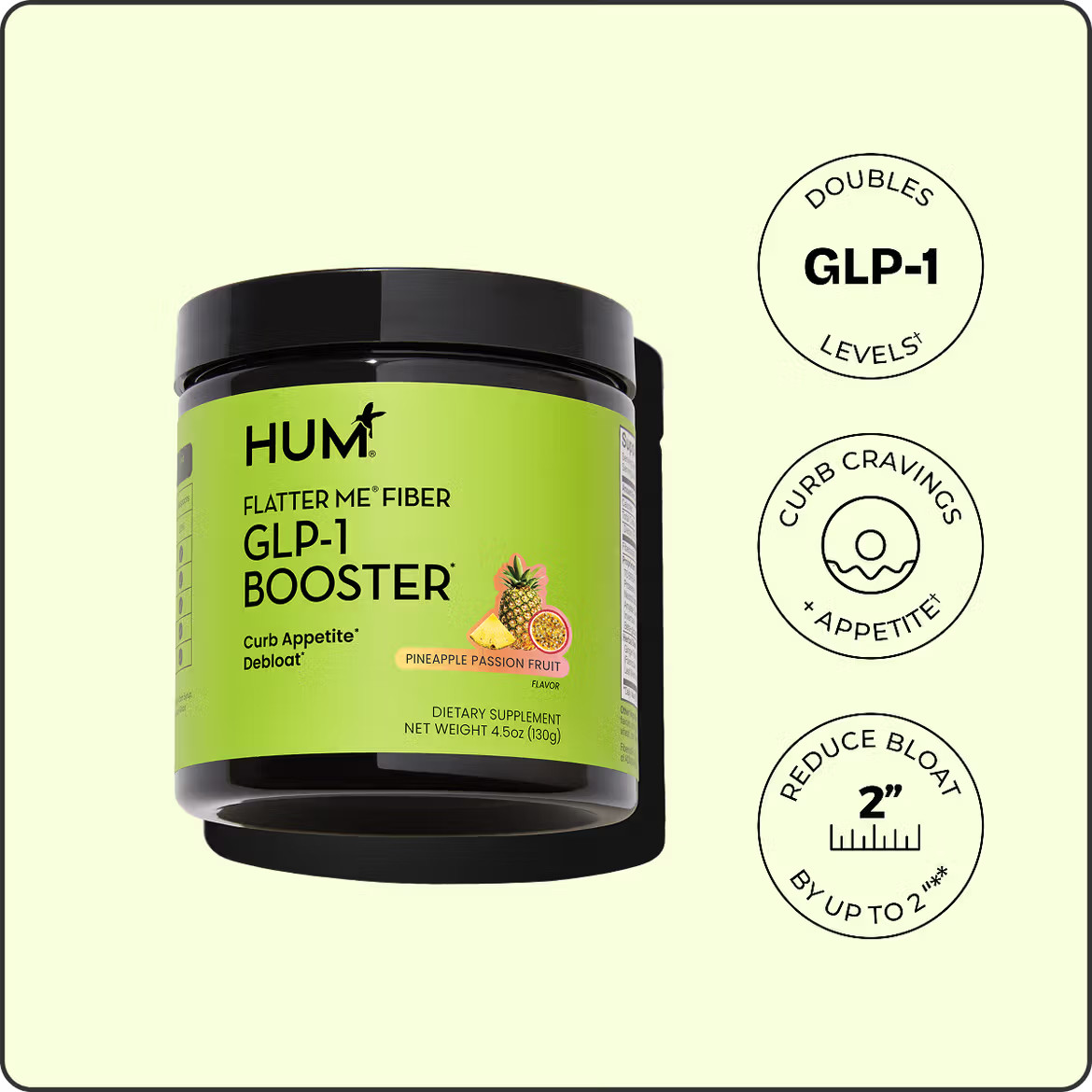Flatter Me Fiber GLP-1 Booster | HUM Nutrition