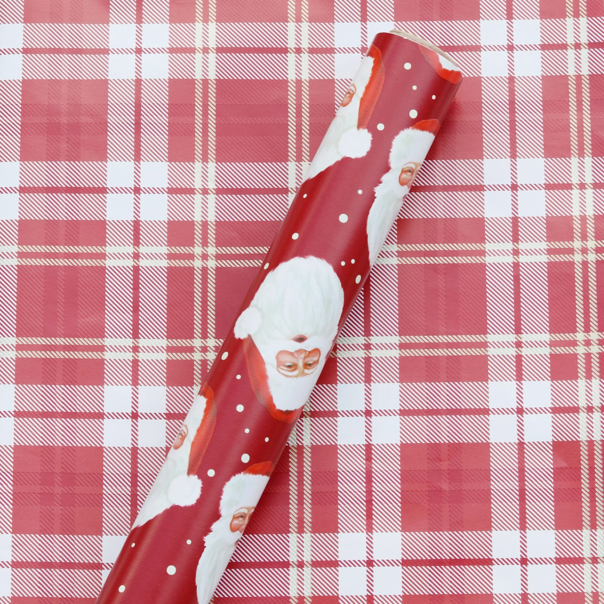 Holiday Time Red and White Reversible Christmas Wrapping Paper, 60 Sq ft | Walmart (CA)