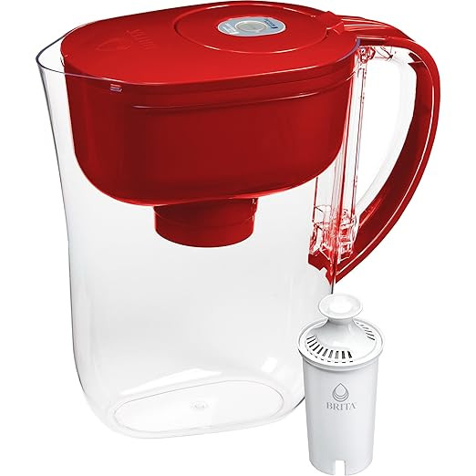 Brita Metro Water Filter Pitcher with SmartLight Filter Change Indicator, BPA-Free, Replaces 1,80... | Amazon (US)