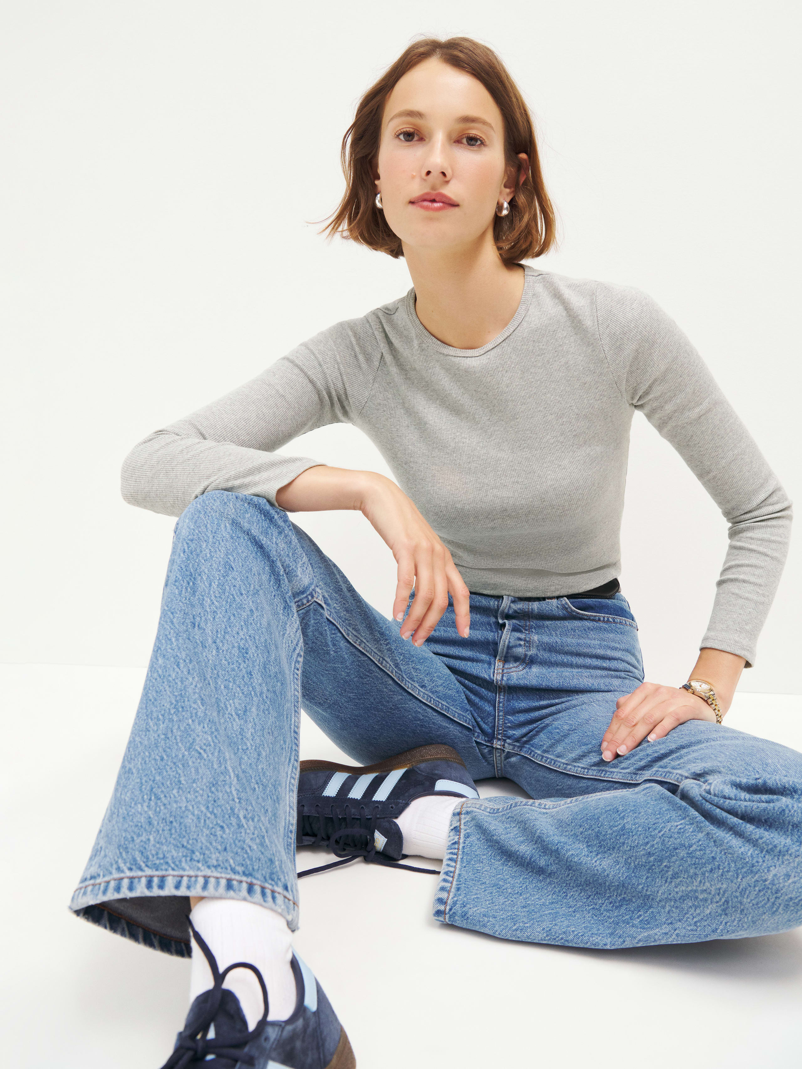 Muse Long Sleeve Tee | Reformation (Global)