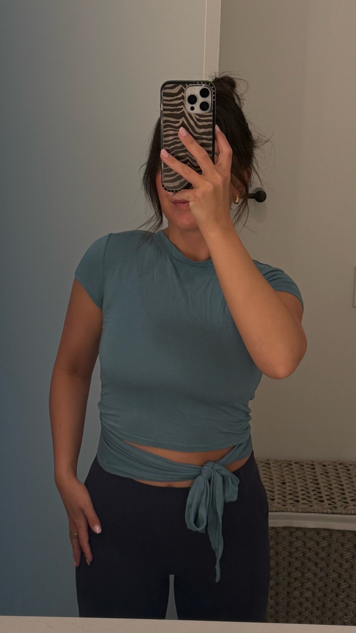 Tie workout top / M 

#LTKActive