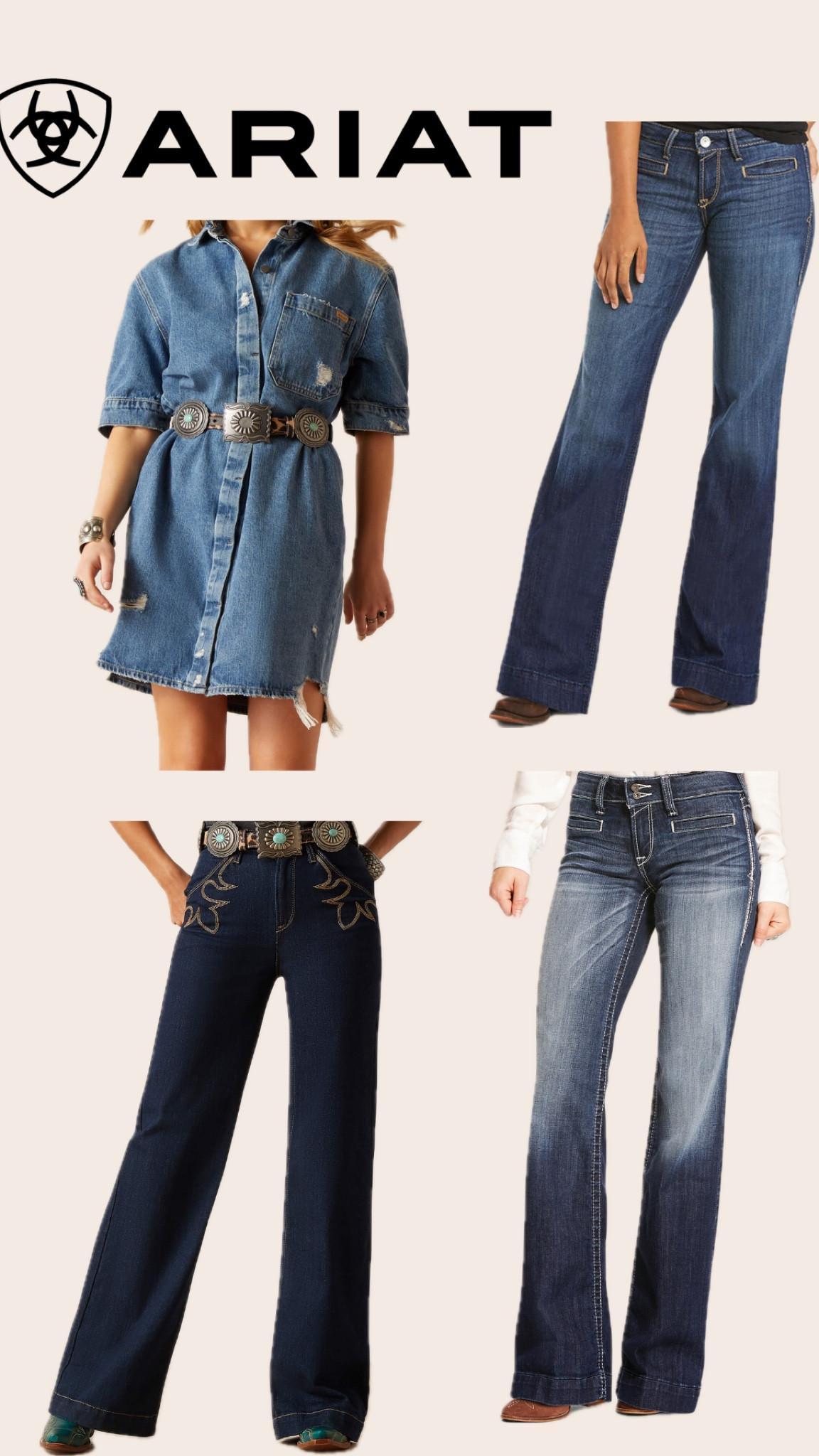 Love me some good denim!! This is perfect for an everyday wear, work wear, just going out to run some errands, Farm work, you can always throw on a good pair of jeans and throw anything with it!!

#LTKbeauty #LTKstyletip #LTKworkwear
