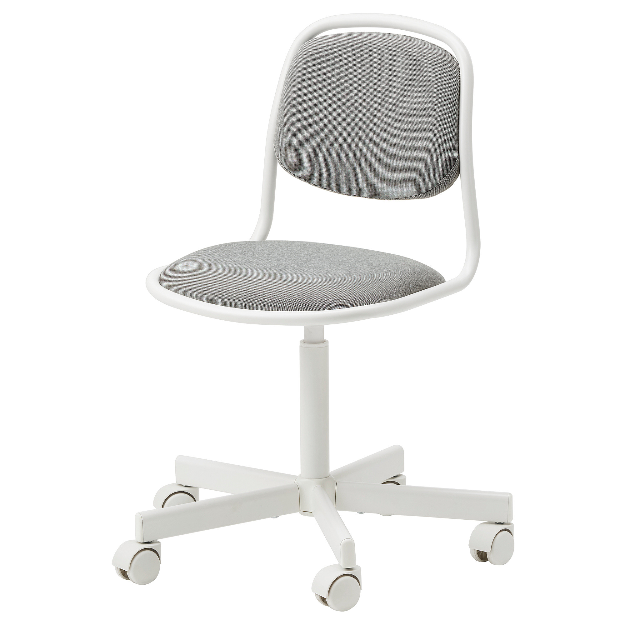 ÖRFJÄLL Child's desk chair, white/Vissle light gray | IKEA US