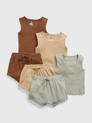 Baby 100% Organic Cotton First Favorites Outfit Set (3-Pack) | Gap (US)