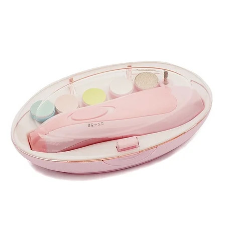 Electric Kids Baby Nail File Safe Clipper Trimmer Cutter Nail Care Set | Walmart (US)