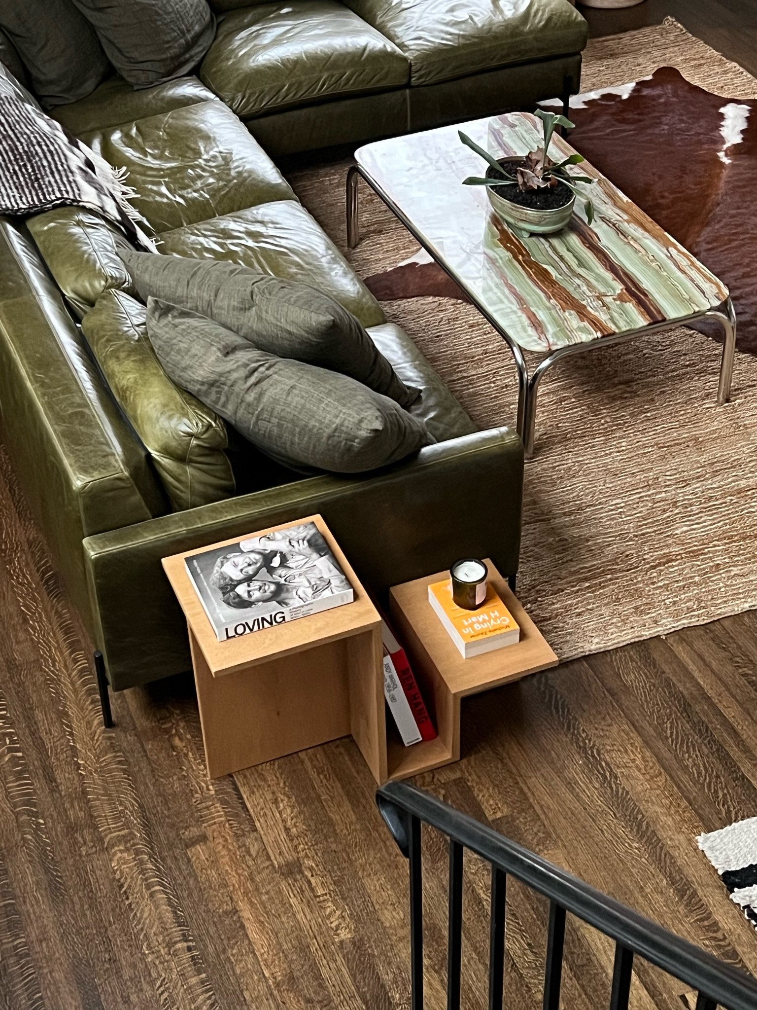 Close up of our living room. 🫶 Sofa is in the Marfa Marsh color. 

#LTKhome