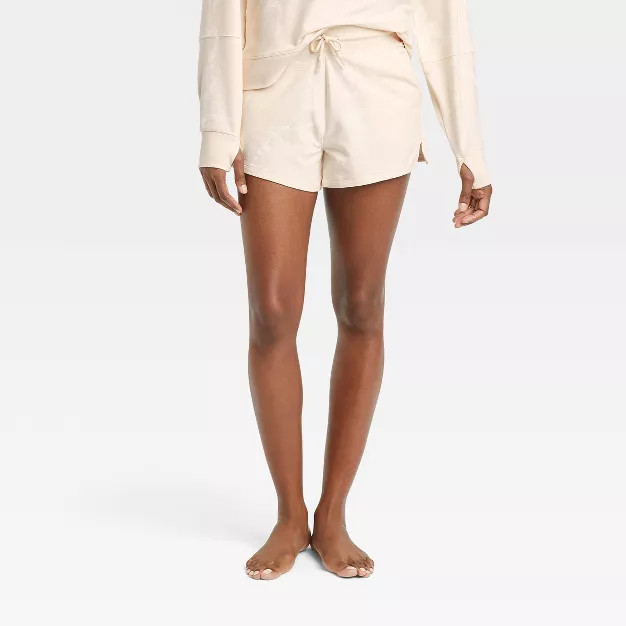 Women's French Terry Shorts - All in Motion™ Ivory M | Target