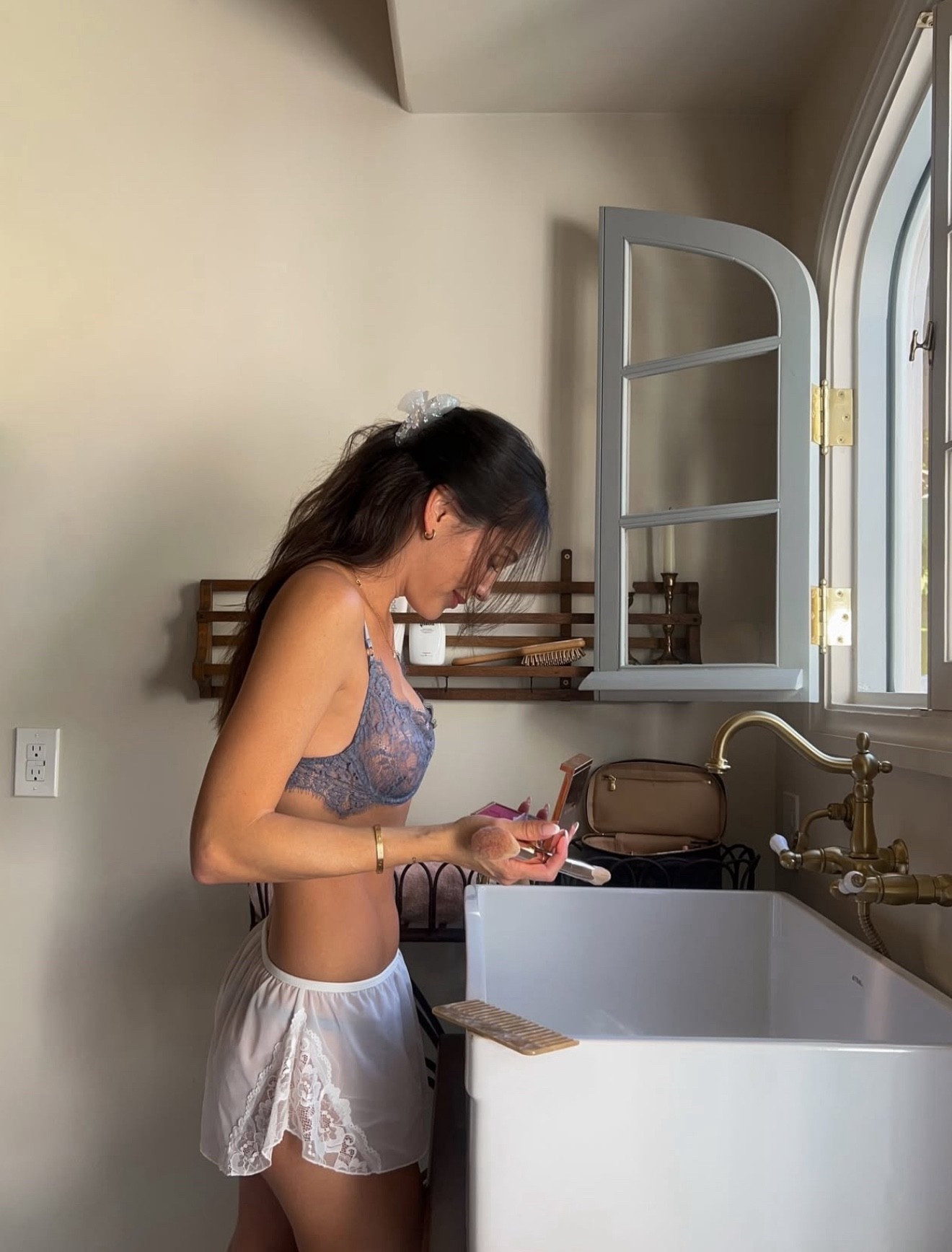 busy romanticizing my life as of late 🕊️ matching set, loungewear, morning routine, cottage core 

#LTKmorningroutine #LTKselfcare #LTKgrwm