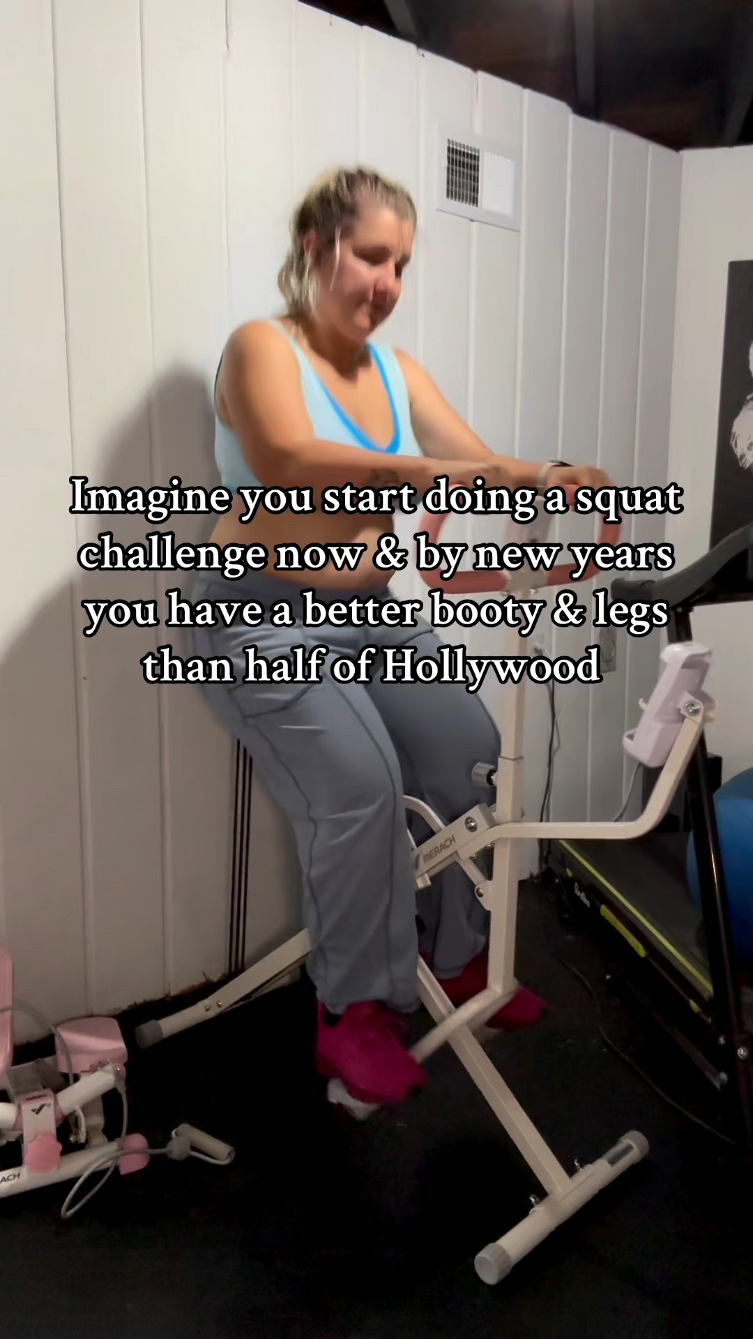 This squat machine has become my bestie the last 2 weeks and my butt is definitely a lot more sculpted! 

Home gym- workout equipment- squat machine- home gym equipment- fitness motivation- workout outfit 

#LTKActive #LTKMidsize #LTKHome