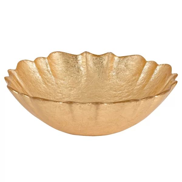 Janell 12 oz. Victoria Authentic Leaf Cereal Bowl | Wayfair North America