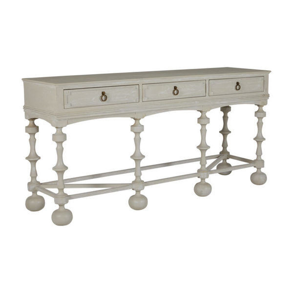 Arrington Cerused White Ash Console Table | Scout & Nimble
