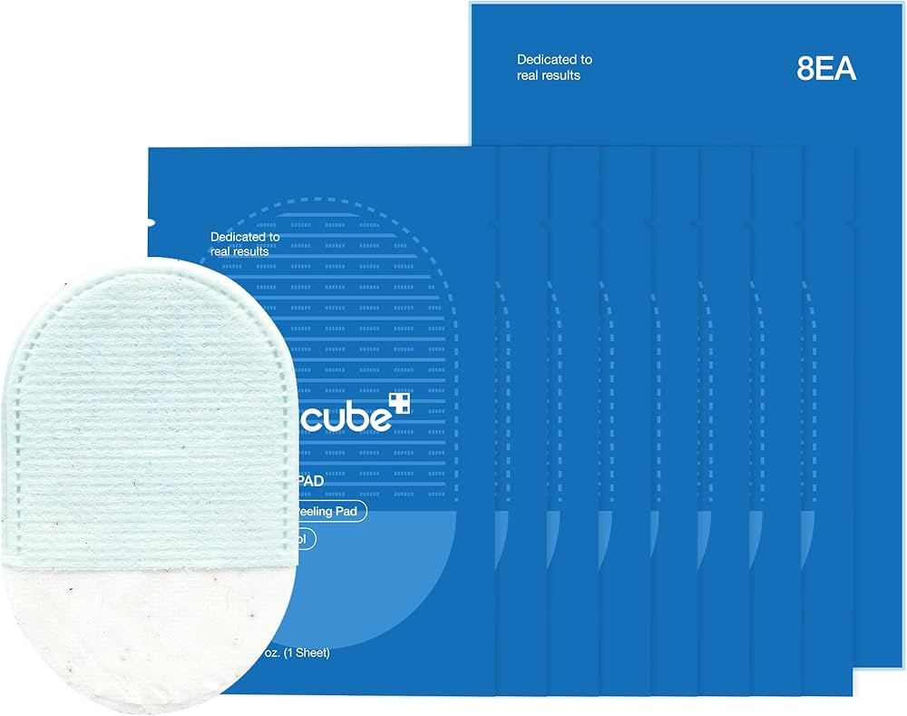 medicube Zero Pore Peel Pads (8ea) | Smoothing Mitt for Face & Body | Rice Extract, Natural AHA &... | Amazon (US)