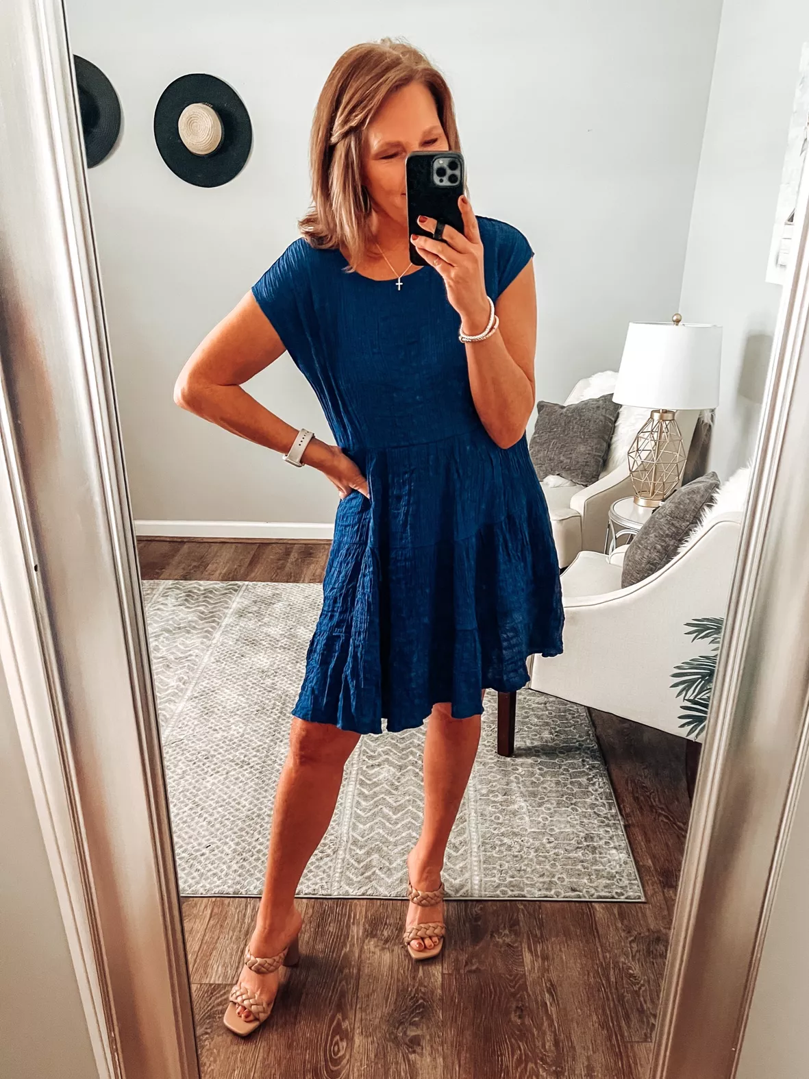 Knox Rose, Dresses, Navy Blue Maxi Dress From Target