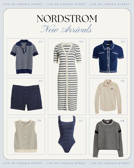 Cute new nautical inspired outfit finds from Nordstrom! Loving these navy blue and ivory/white outfit ideas that are perfect for summer or a quick getaway!
.
#ltkfindsunder100 #ltkseasonal #ltkfindsunder50 #ltkmidsize #ltksalealert #ltksummersales #ltkxnsale #ltkover40 #ltkwedding #ltkworkwear preppy outfit ideas, coastal grandmother, Nantucket outfit 

#LTKSeasonal #LTKWorkwear #LTKFindsUnder100