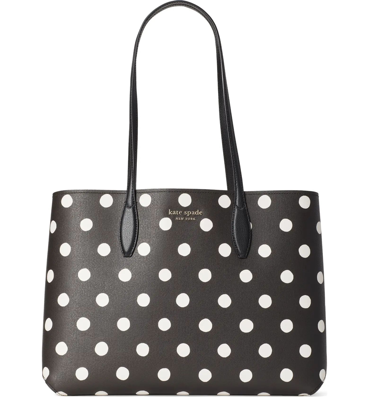 all day sunshine dot large coated canvas toteKATE SPADE NEW YORK | Nordstrom