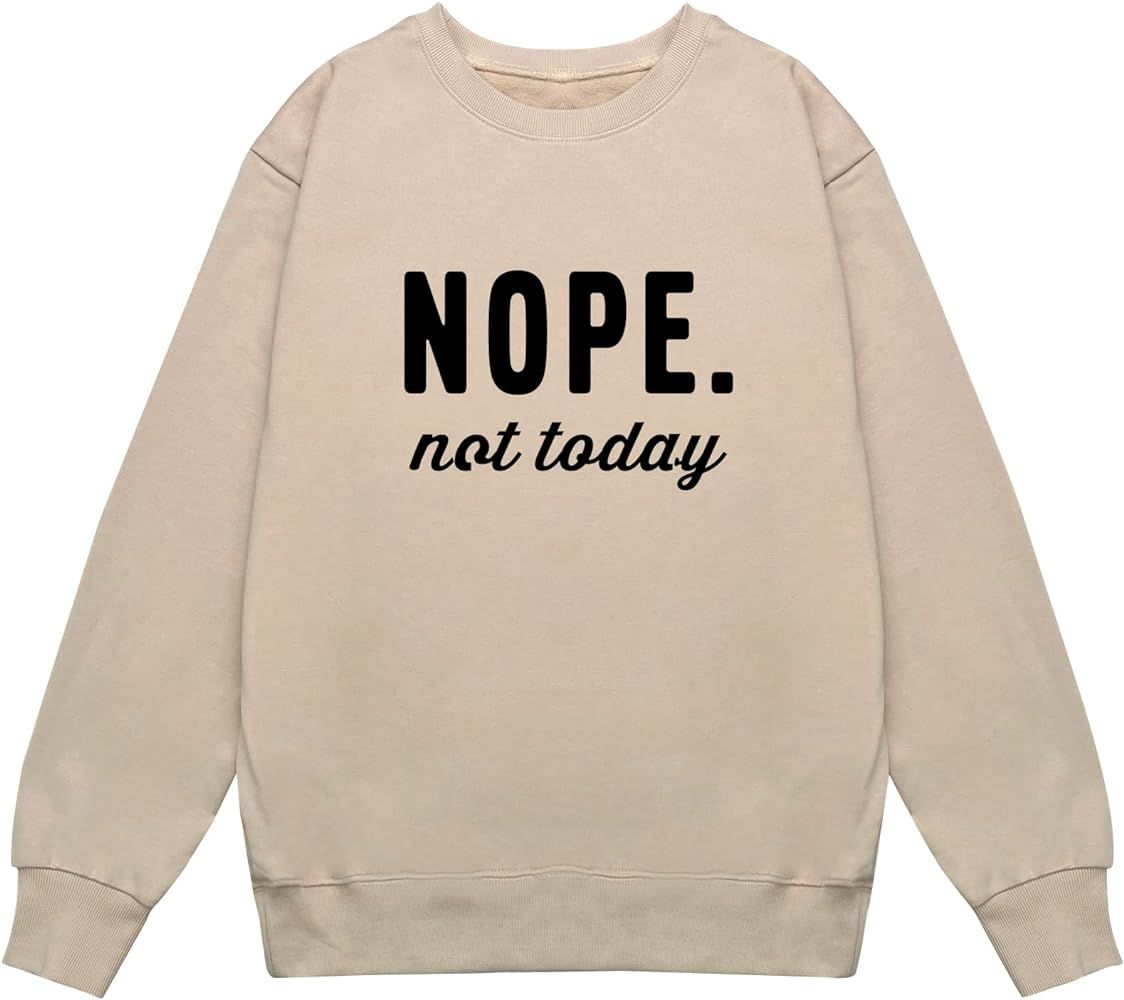 YITAN Women Graphic Cute Sweaters Funny Pullover Teen Girls Sweatshirts | Amazon (US)