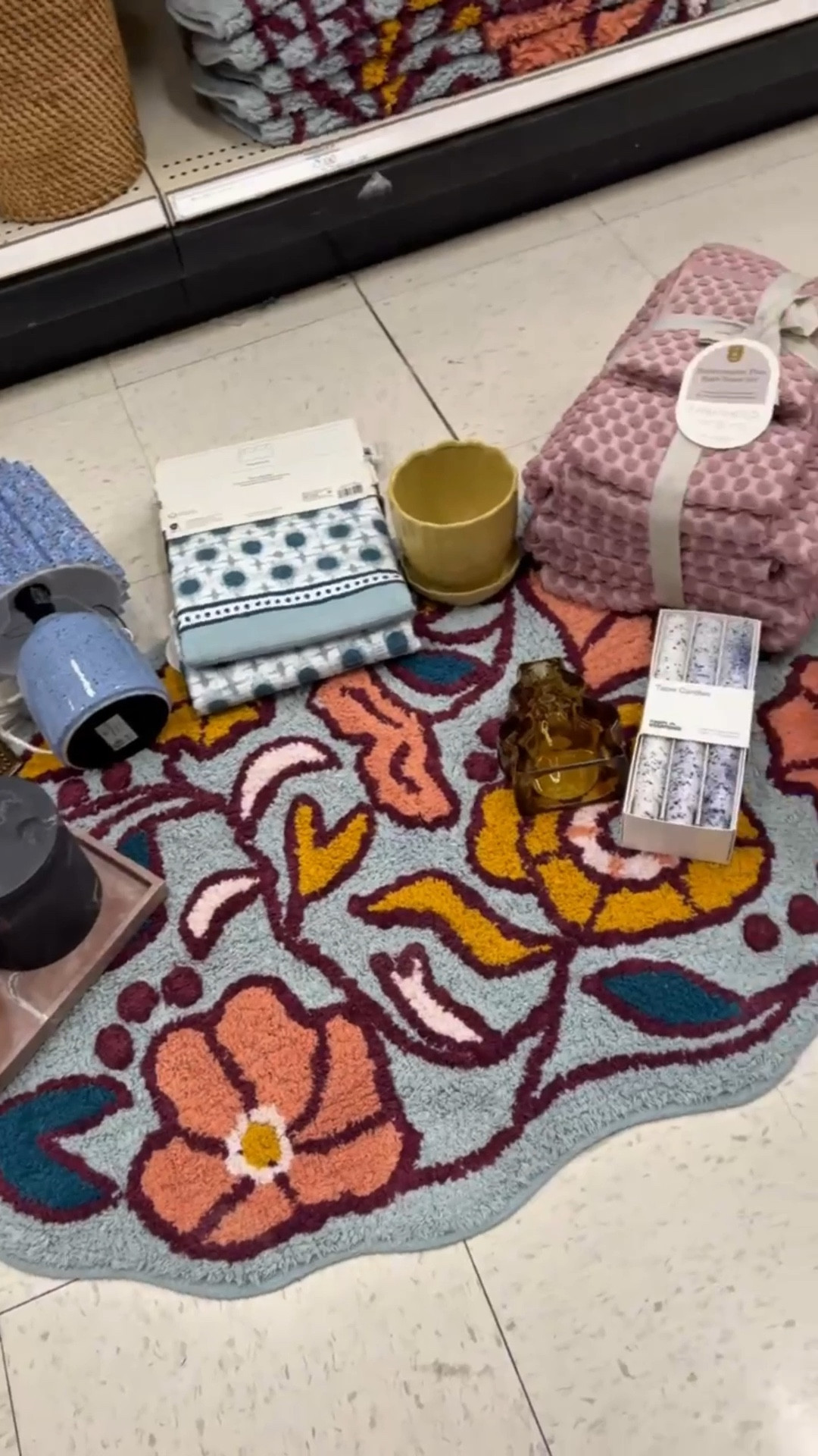 Which bathroom look do you like best? A neutral & colorful bathroom vignette!

#LTKStyleTip #LTKHome #LTKFindsUnder100