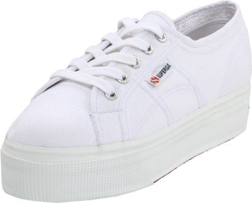 Superga Women's 2790 Acotw Fashion Sneaker,White,38 EU/ 7.5 US | Amazon (US)