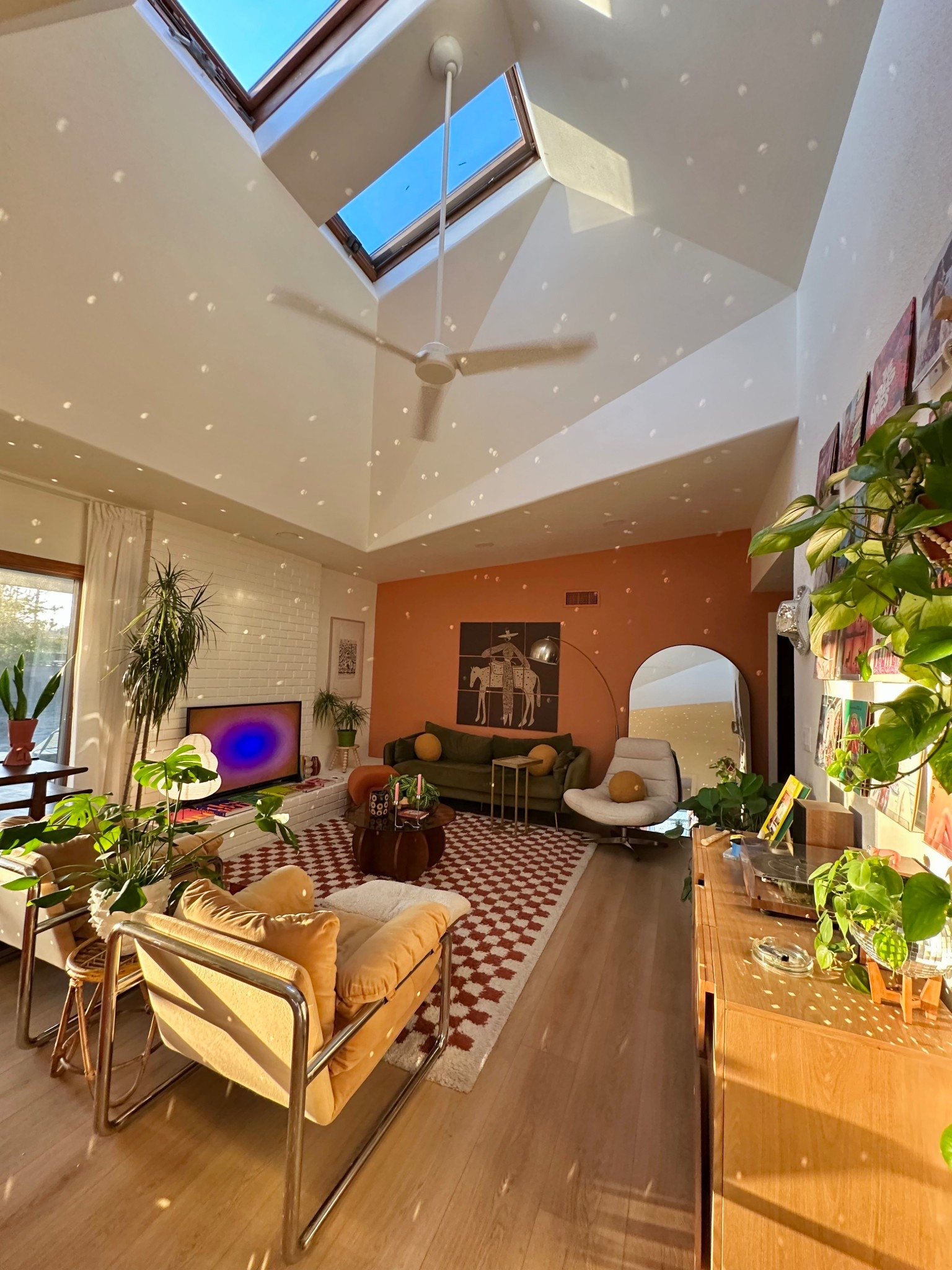 The wood art & other decor in my skylight room! 

#LTKHome