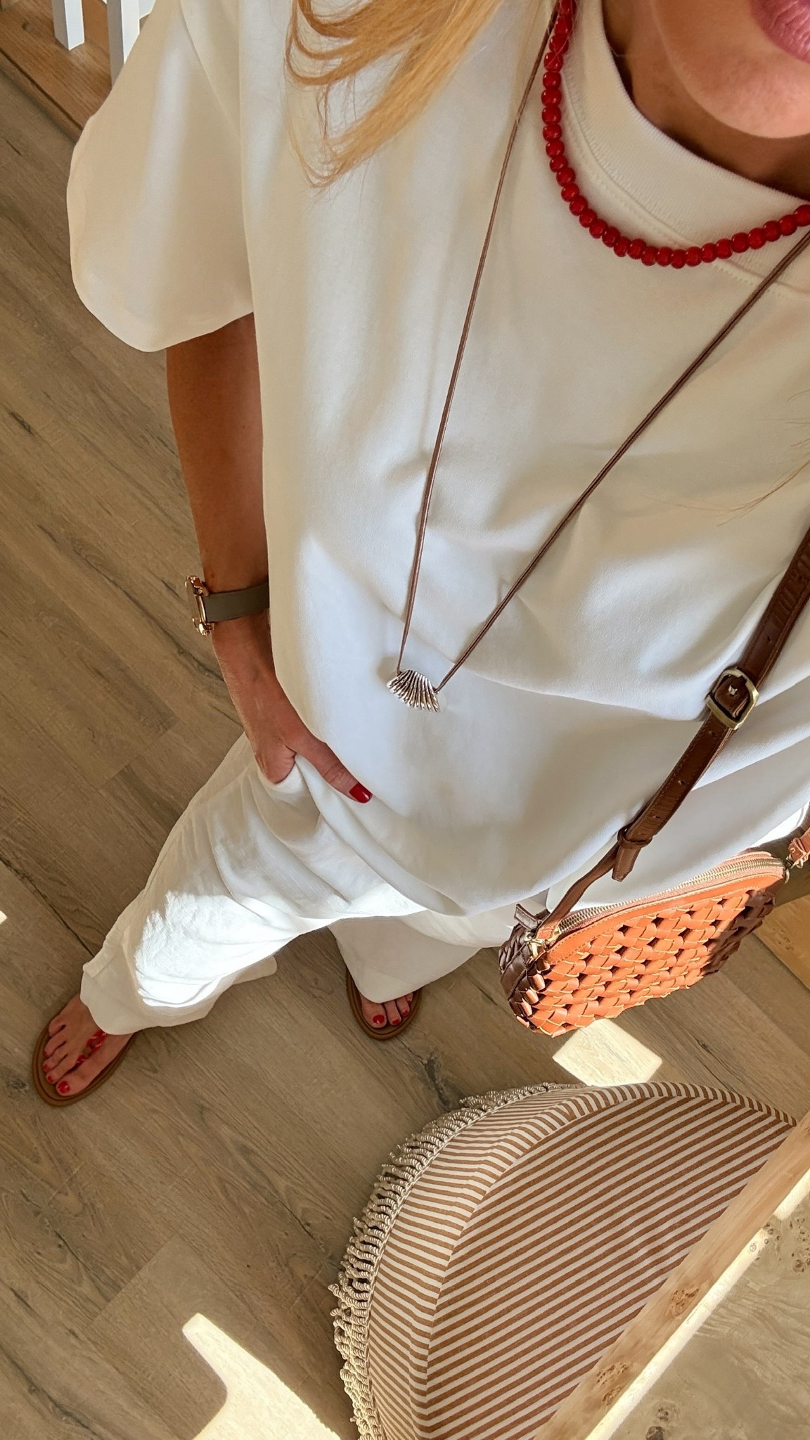 It’s all in the details! White on white spring outfit! 

#LTKootd #LTKgrwm #LTKSeasonal