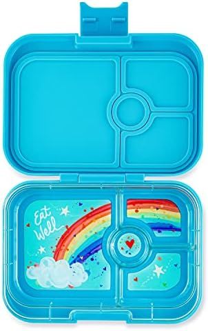 Yumbox Panino Leakproof Bento Lunch Box Container for Kids & Adults (Eighties Aqua) | Amazon (US)