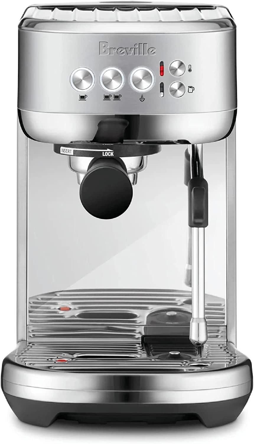 Breville Bambino Plus Espresso Machine,64 Fluid Ounces, Brushed Stainless Steel, BES500BSS | Amazon (US)