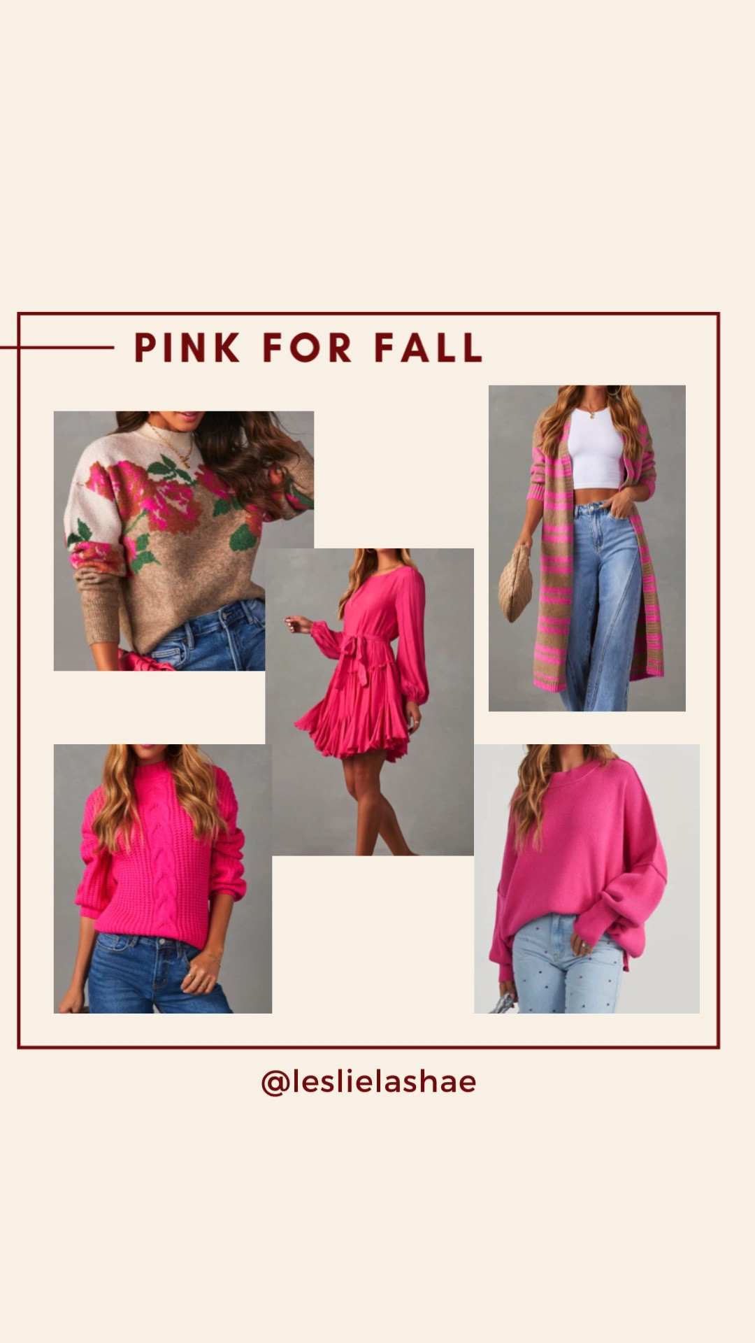 Pink for for fall 💕 shop in the ltk app for the exclusive sale. 

Fall outfits 
Fall outfit
Work outfit 
Casual outfit
Wear now
Wear later
Transitional outfit 
Early Fall outfit 
Vici collection 

Follow my shop @leslielashae on the @shop.LTK app to shop this post and get my exclusive app-only content!

#liketkit #LTKSale #LTKSeasonal #LTKVideo
@shop.ltk
https://liketk.it/4jcjS

#LTKSale #LTKSeasonal #LTKVideo