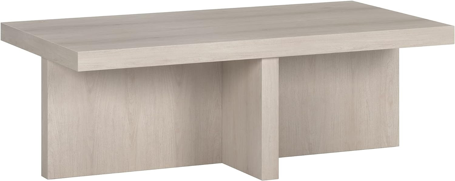 Henn&Hart Elna Coffee Table, 44" Wide, White | Amazon (US)