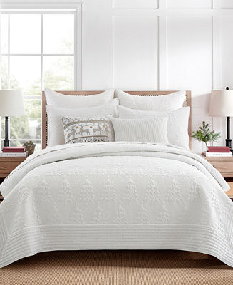 Levtex O Christmas Tree Stitching Quilt Sets - Macy's | Macy's