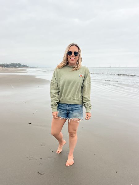 Trying to convince myself that I’m Queen Elsa and that “the cold never bothered me anyway” 😜 I don’t know about you but I’m ready for consistent sunny days and warm weather. I snagged this sweatshirt on vacation earlier this month and am in love. It’s also helping me wear more color so that’s a double win. 

#LTKtravel #LTKstyletip #LTKfindsunder50