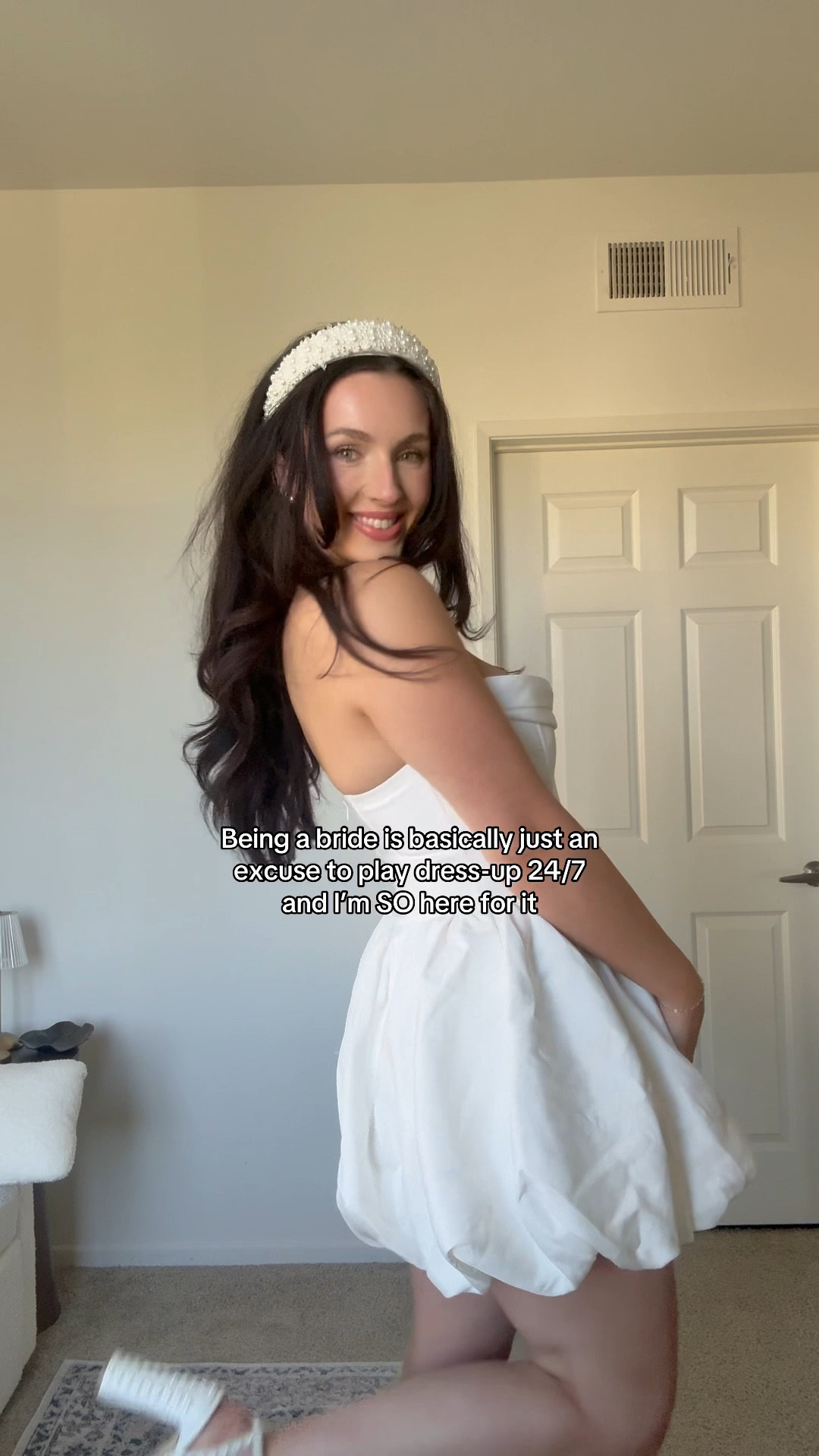 Fun bridal look for engagement photos/bachelorette party/ rehearsal dinner!! 

#LTKWatchNow #LTKStyleTip #LTKWedding