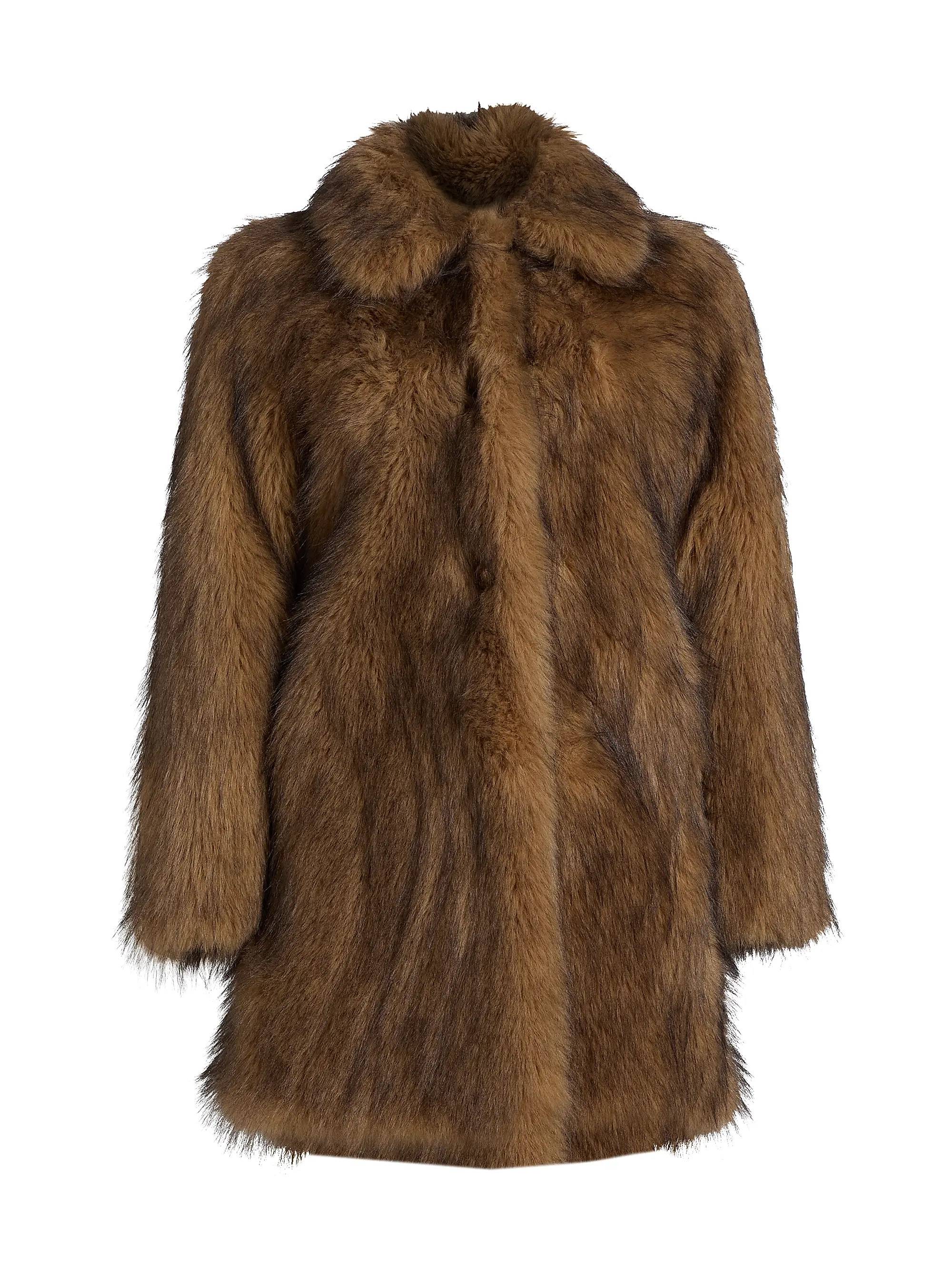 Lestor Faux-Fur Oversized Coat | Saks Fifth Avenue