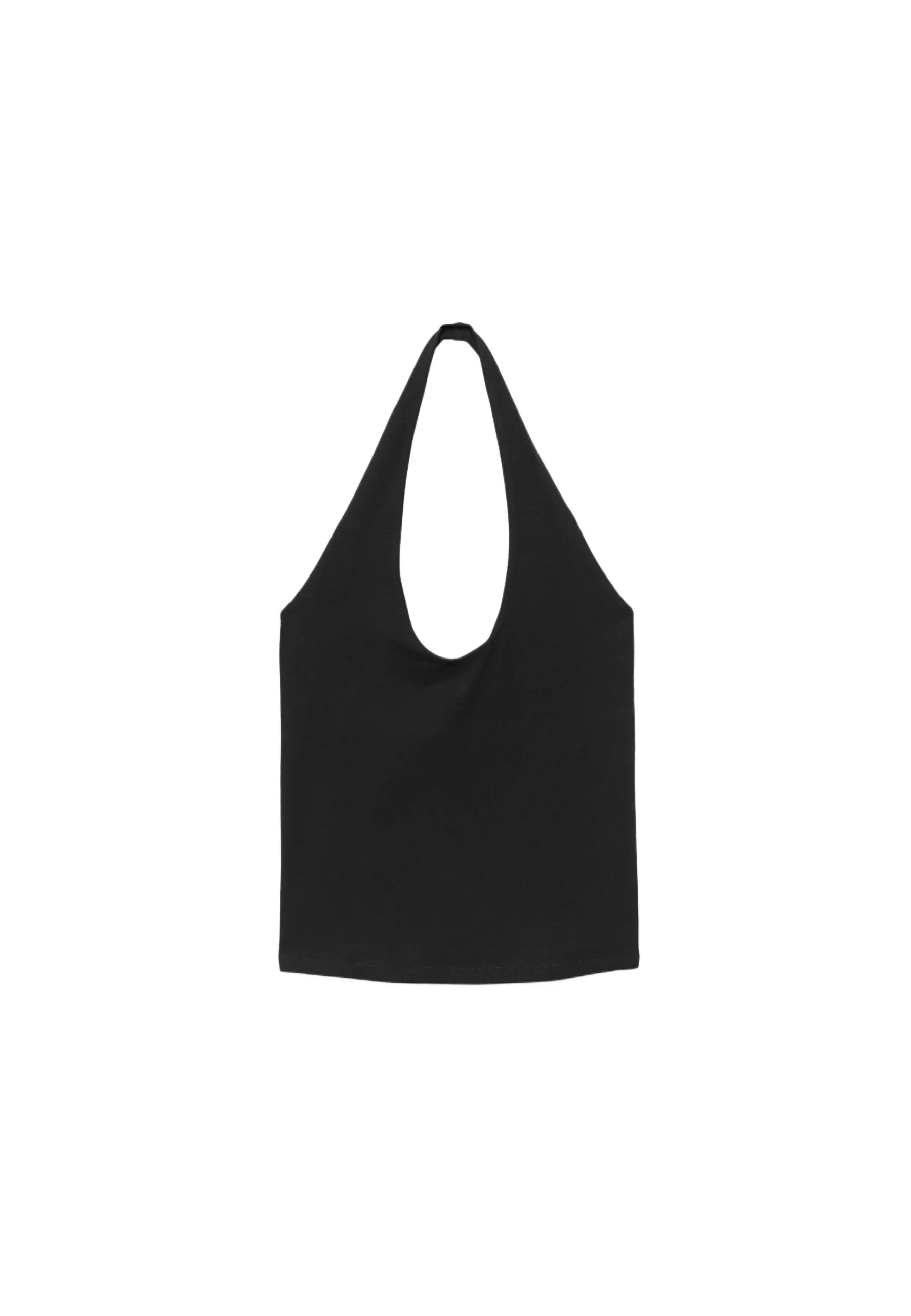 Basic halter top - Women's fashion | Stradivarius United Kingdom | Stradivarius (UK)