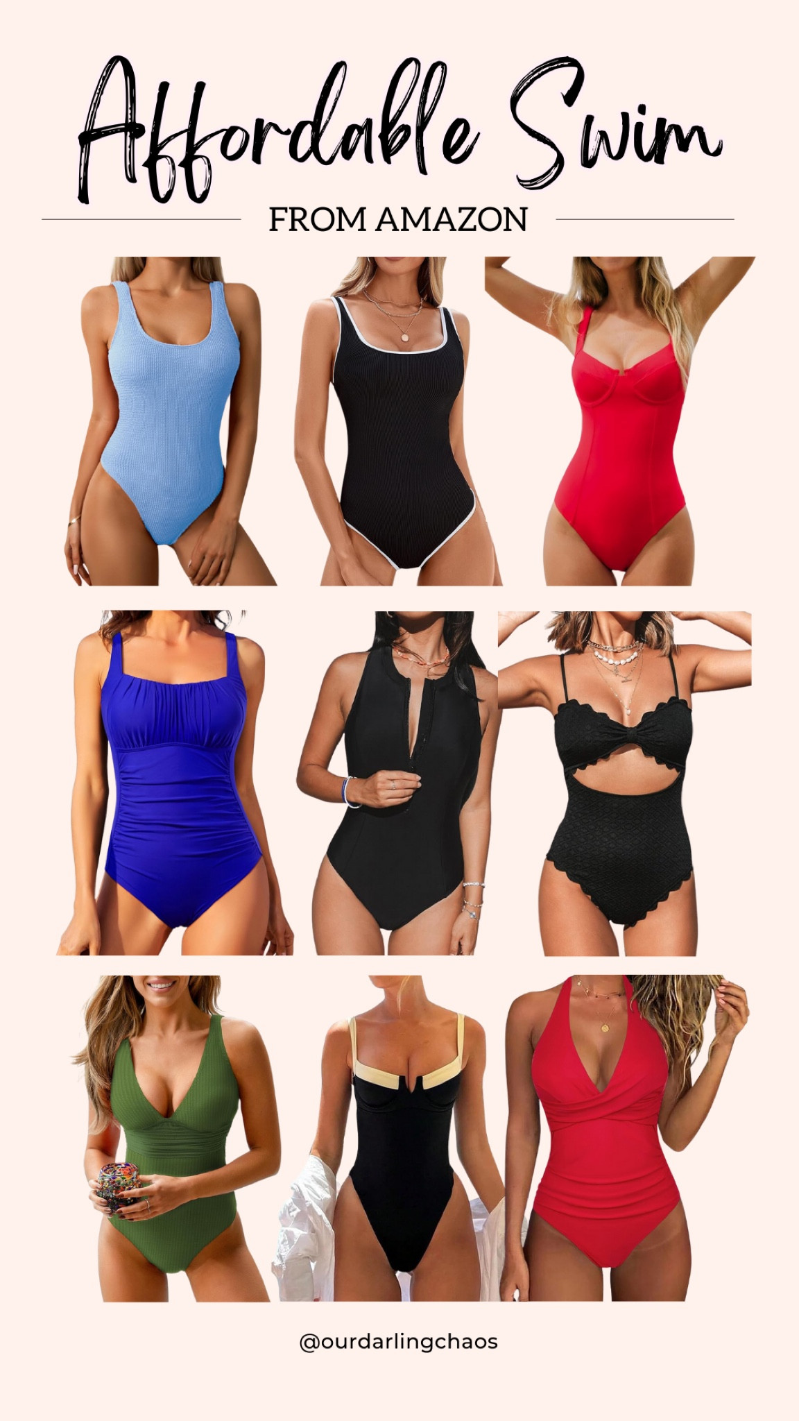 Love all of these bathing suits from Amazon! They are all super affordable and so cute! They are perfect for moms on vacation! 🩷☀️

Mom bathing suits, vacation outfits, vacation bathing suits, appropriate bathing suits, one piece bathing suits, fashionable bathing suits, bathing suits for moms, affordable bathing suits, affordable swimsuits, affordable one pieces🩱🩷

#LTKTravel #LTKFindsUnder50 #LTKSwim