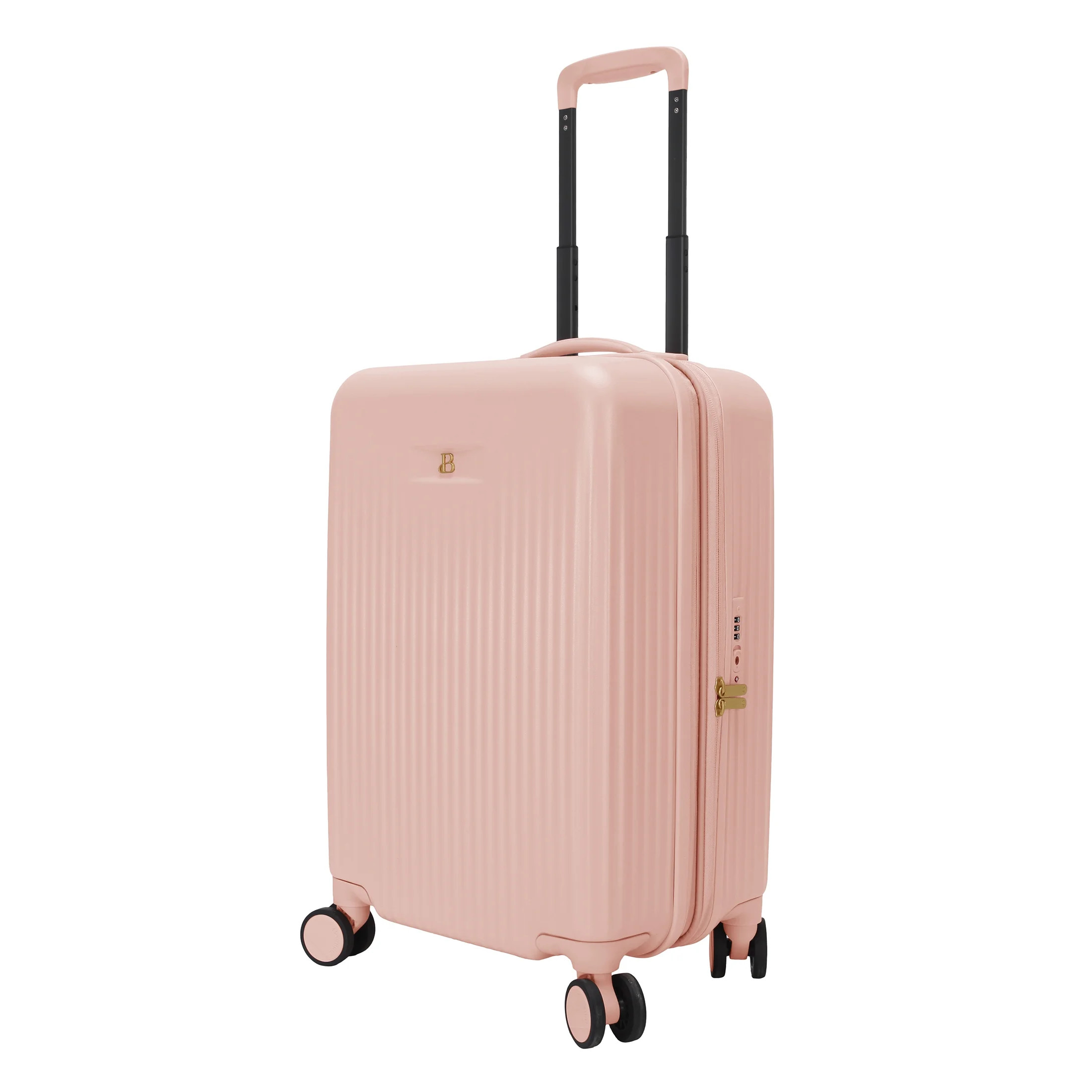 Beautiful 20-inch Carry-On Expandable Hardside Upright Luggage by Drew Barrymore, Rose Pink | Walmart (US)