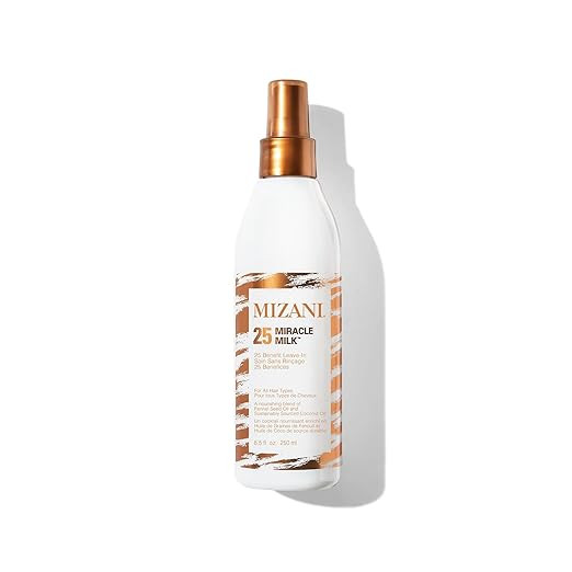 Mizani 25 Benefit Miracle Milk - Leave in Conditioner for Curly Hair, With Coconut Oil, Curl Deta... | Amazon (US)